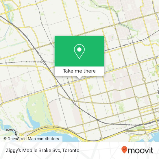 Ziggy's Mobile Brake Svc map