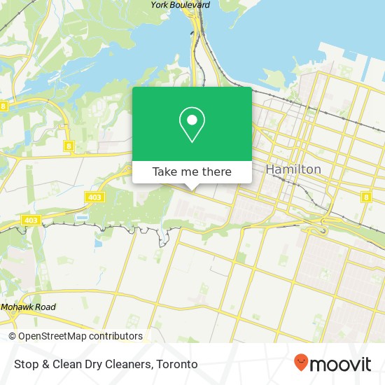 Stop & Clean Dry Cleaners map