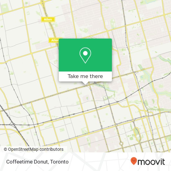 Coffeetime Donut map