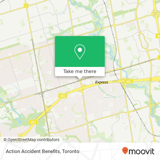 Action Accident Benefits map
