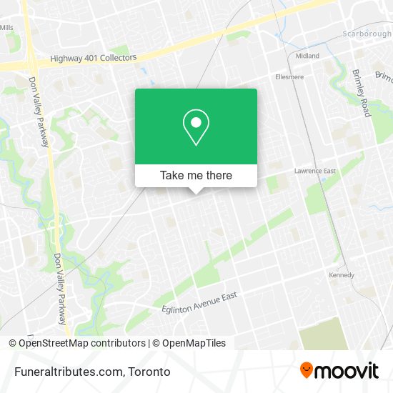 Funeraltributes.com map