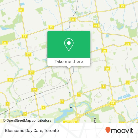 Blossoms Day Care map