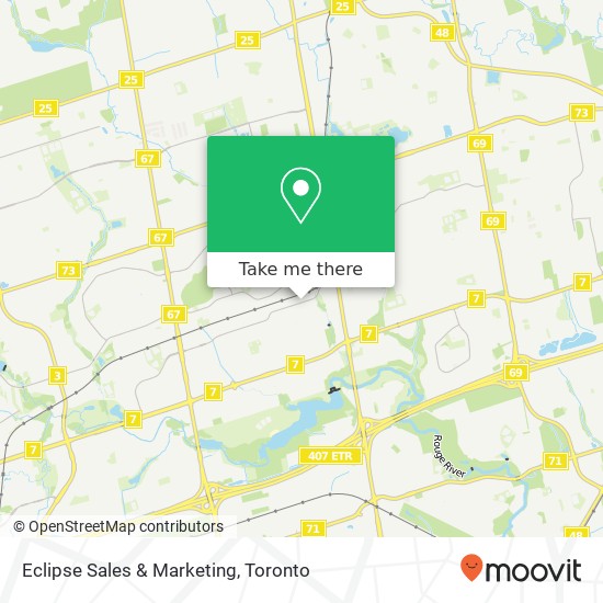 Eclipse Sales & Marketing map