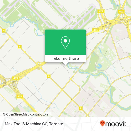 Mnk Tool & Machine CO map