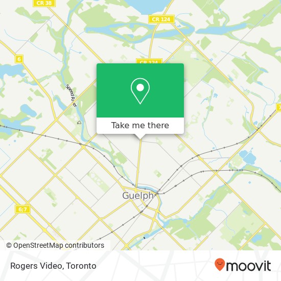 Rogers Video map