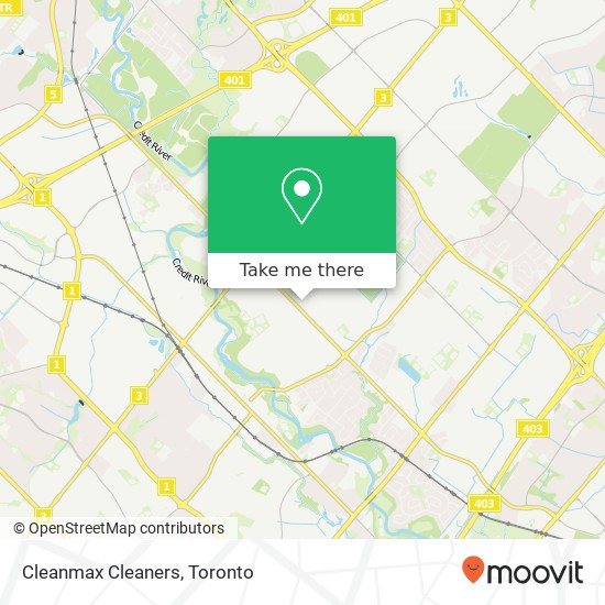 Cleanmax Cleaners map