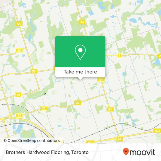 Brothers Hardwood Flooring map