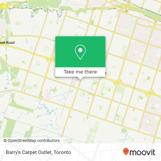 Barry's Carpet Outlet map