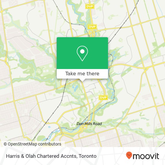 Harris & Olah Chartered Accnts map