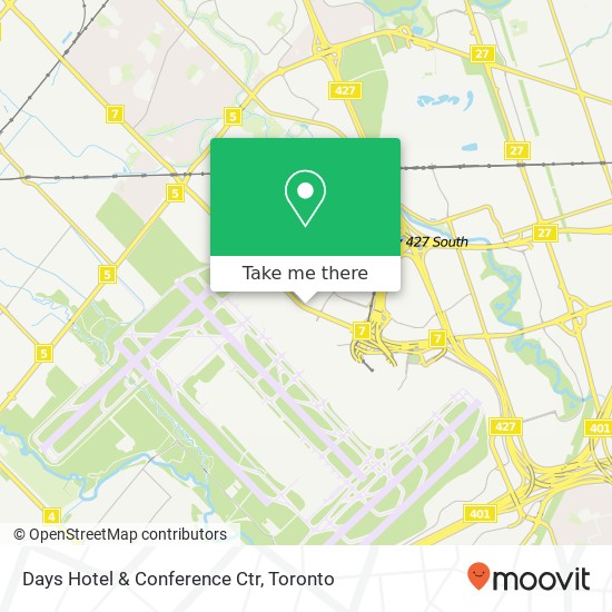 Days Hotel & Conference Ctr map