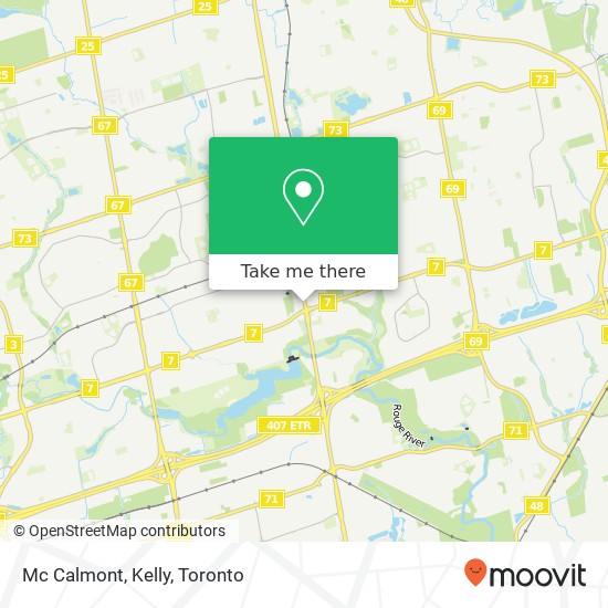Mc Calmont, Kelly map