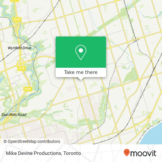 Mike Devine Productions map