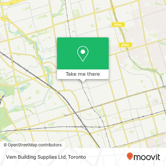 Vem Building Supplies Ltd map