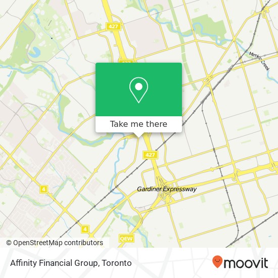 Affinity Financial Group map