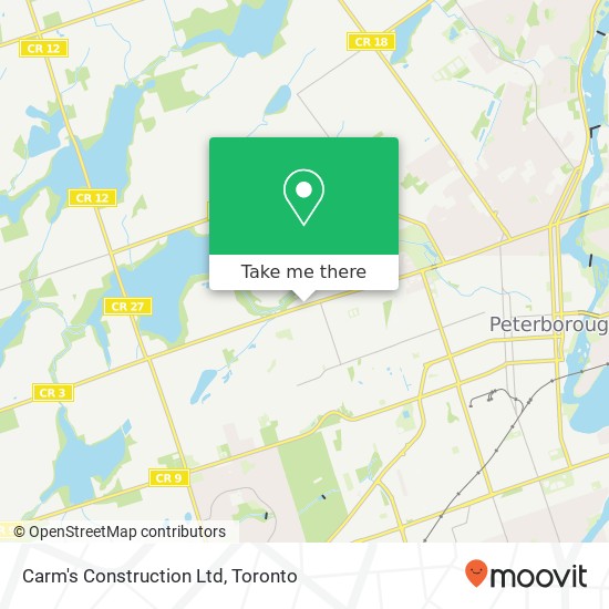 Carm's Construction Ltd map
