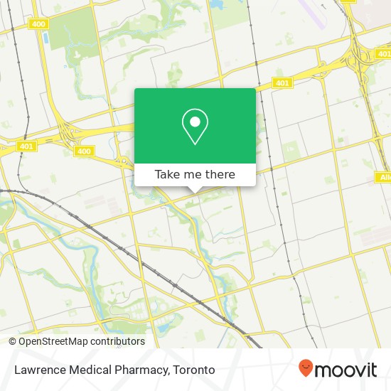 Lawrence Medical Pharmacy map