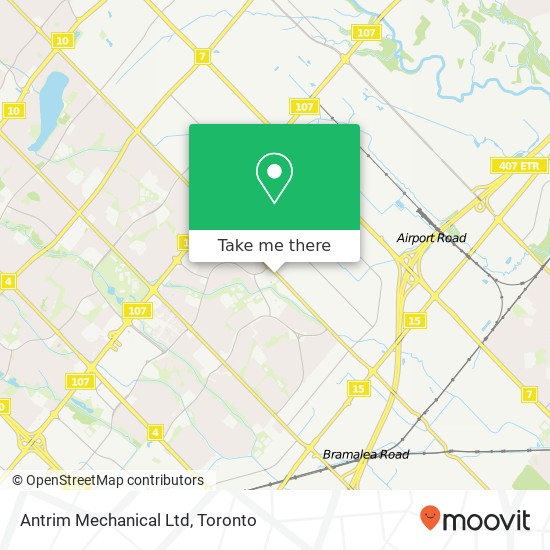 Antrim Mechanical Ltd map