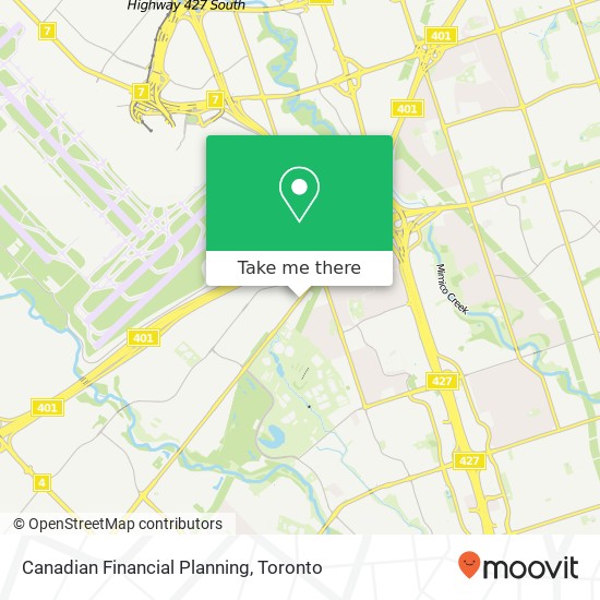 Canadian Financial Planning map