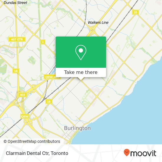 Clarmain Dental Ctr map