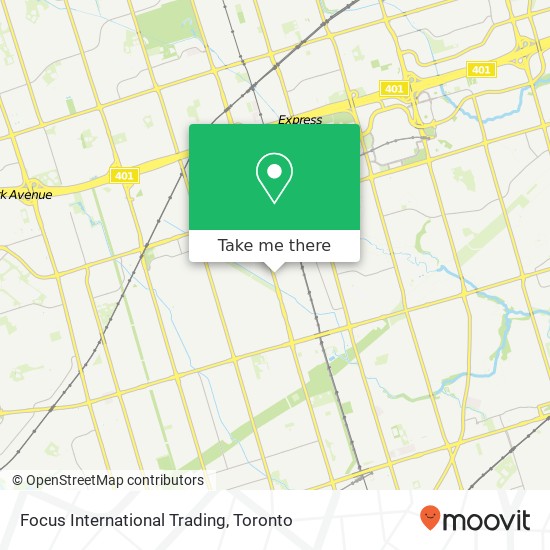 Focus International Trading map