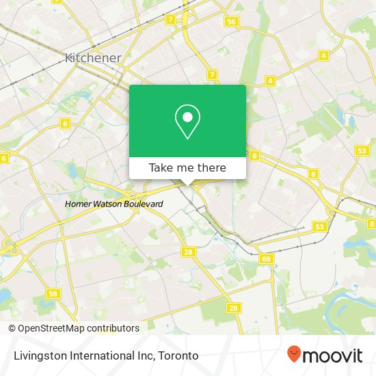 Livingston International Inc map