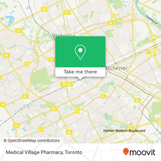 Medical Village Pharmacy map