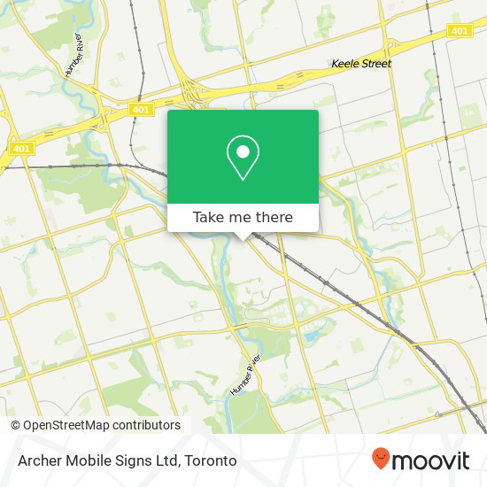 Archer Mobile Signs Ltd map
