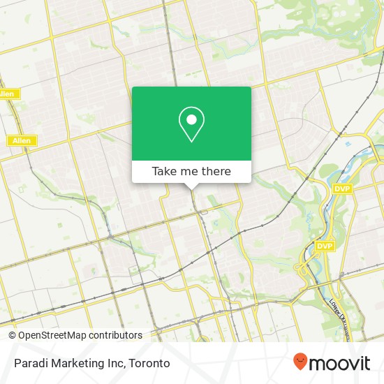 Paradi Marketing Inc map