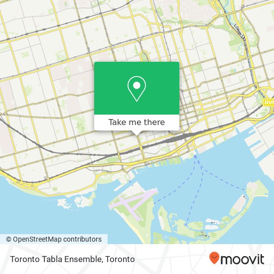 Toronto Tabla Ensemble map