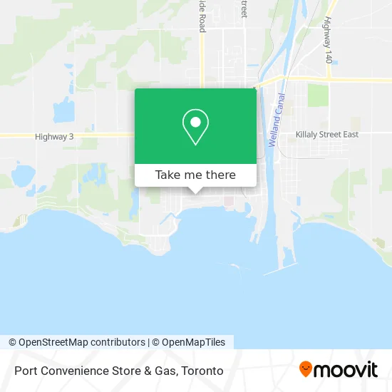 Port Convenience Store & Gas map