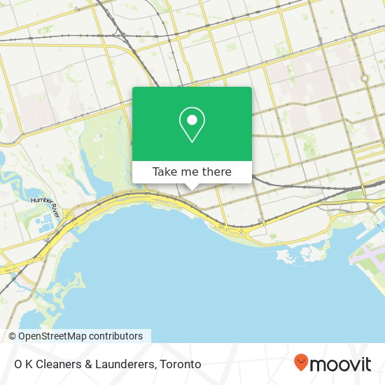 O K Cleaners & Launderers map