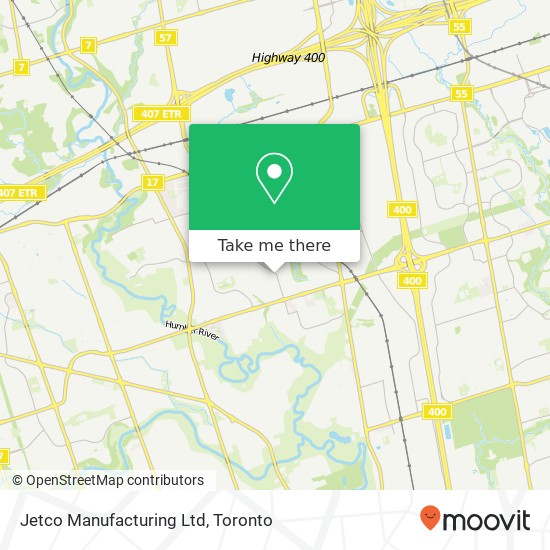 Jetco Manufacturing Ltd map