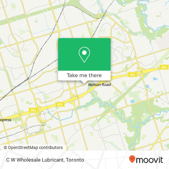 C W Wholesale Lubricant map