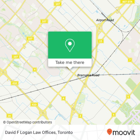 David F Logan Law Offices map