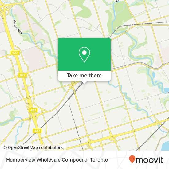 Humberview Wholesale Compound map