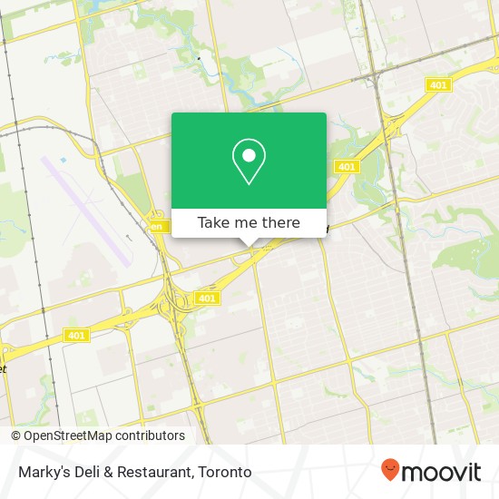 Marky's Deli & Restaurant map