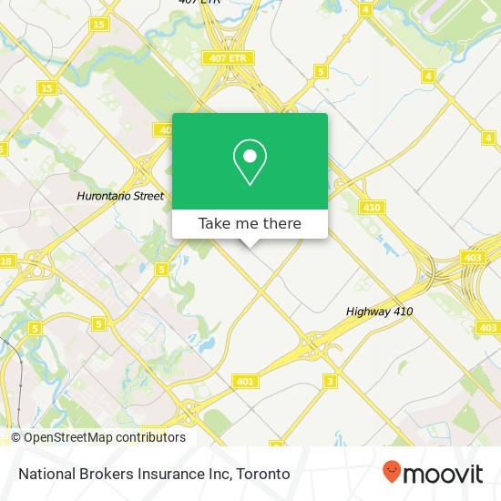 National Brokers Insurance Inc map