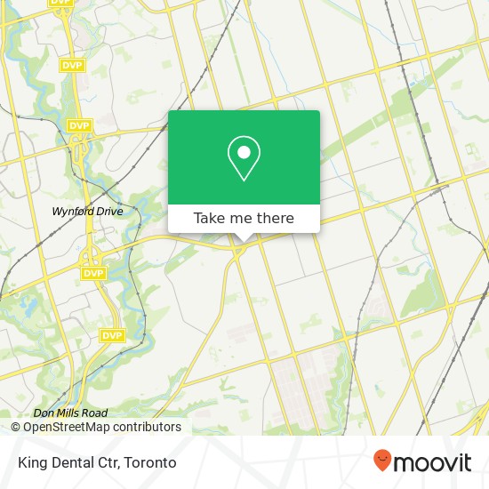 King Dental Ctr map