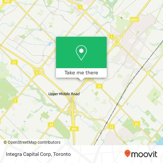 Integra Capital Corp map