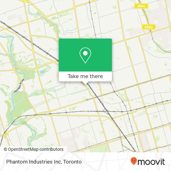 Phantom Industries Inc map