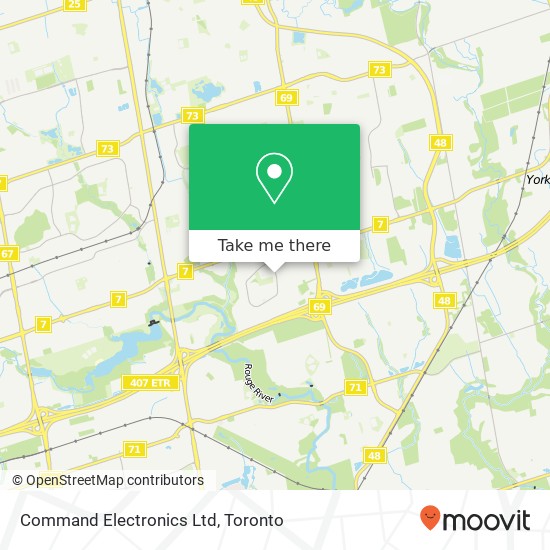 Command Electronics Ltd map