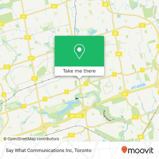 Say What Communications Inc map