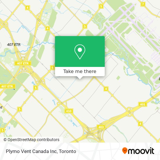 Plymo Vent Canada Inc map