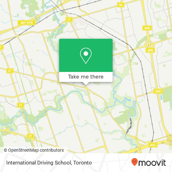 International Driving School map