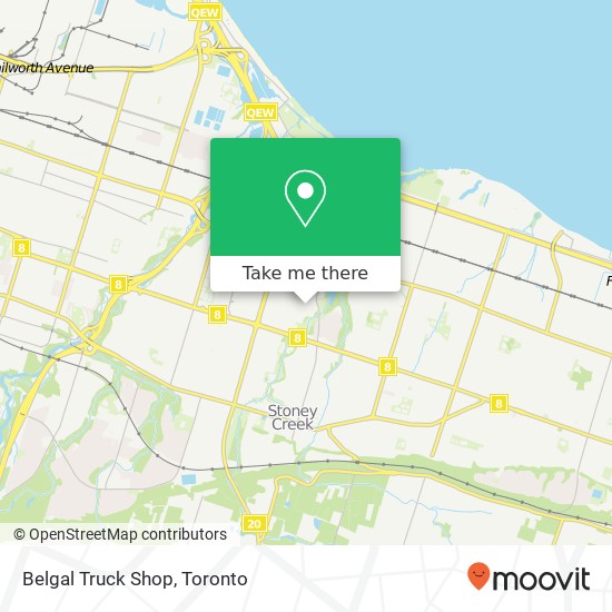 Belgal Truck Shop map