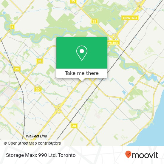 Storage Maxx 990 Ltd map