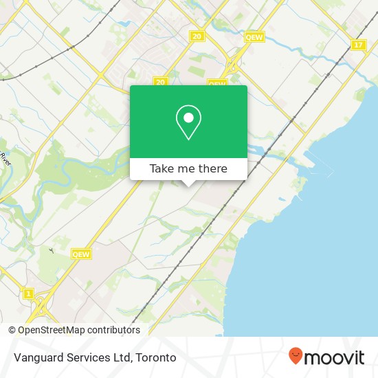 Vanguard Services Ltd map