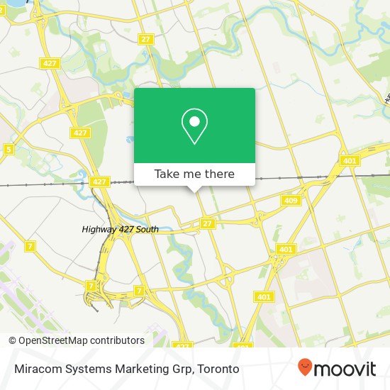 Miracom Systems Marketing Grp map