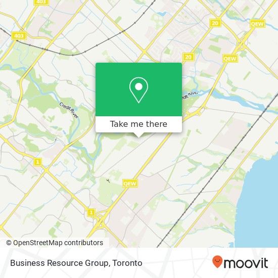 Business Resource Group map