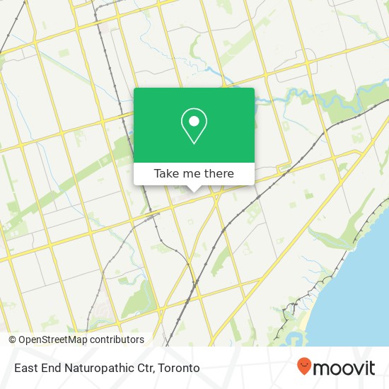 East End Naturopathic Ctr map
